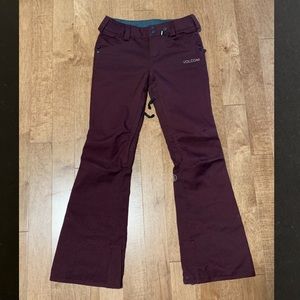 Volcom snowboard pants euc